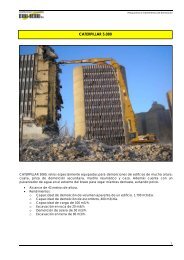 Maquinarias e implementos de demolición - Erri-Berri SL