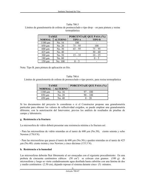 ARTÍCULO 201 – 07 DEMOLICIÓN Y REMOCIÓN 201.1 ...