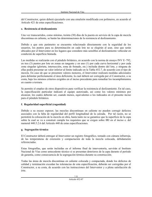 ARTÍCULO 201 – 07 DEMOLICIÓN Y REMOCIÓN 201.1 ...