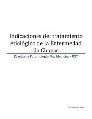 Indicaciones del tratamiento etiológico de la Enfermedad de Chagas