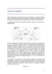 Matriz esencial y Matriz fundamental