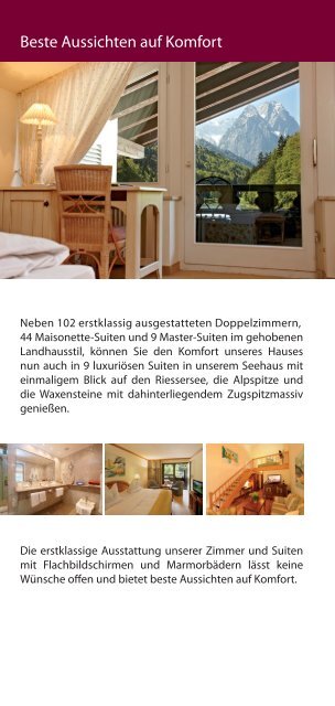 Resortprospekt PDF (2,5 mb) - Riessersee Hotel