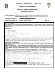 Manejo de Patentes y Marcas - ESCA Tepepan - Instituto Politécnico ...