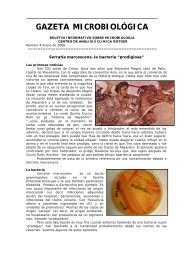 Serratia marcescens, la bacteria prodigiosa. - Clínica Rotger
