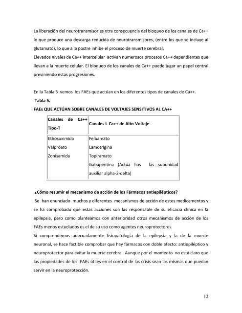 efecto neuroprotector de los nuevos fármacos antiepilépticos