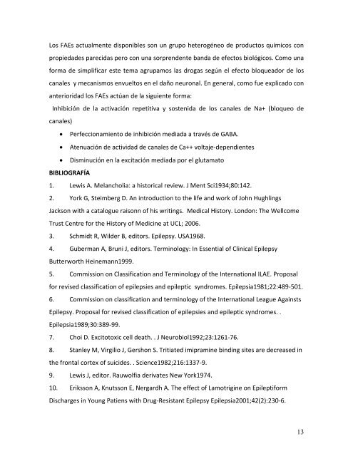 efecto neuroprotector de los nuevos fármacos antiepilépticos