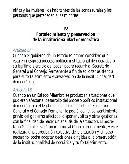 Carta Democrática Interamericana