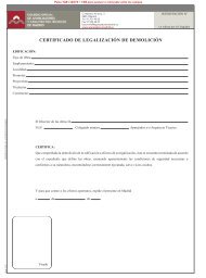 certificado de legalización de demolición - Aparejadores de Madrid