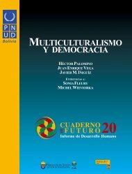 multiculturalismo y democracia - Informe sobre Desarrollo Humano ...
