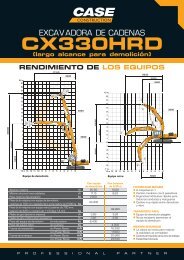 Case Demolición Case CX330HRD - Interempresas