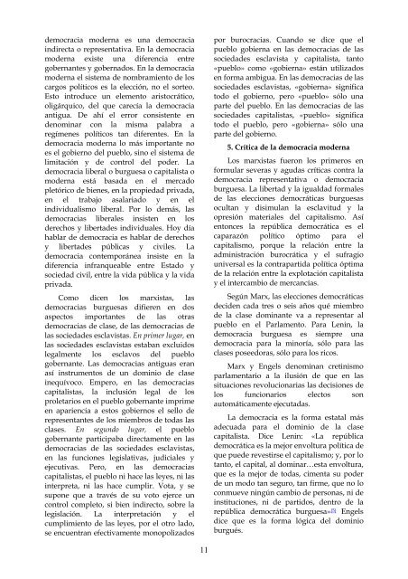 Elementos Nº 39 DEMOCRACIA I - El Manifiesto