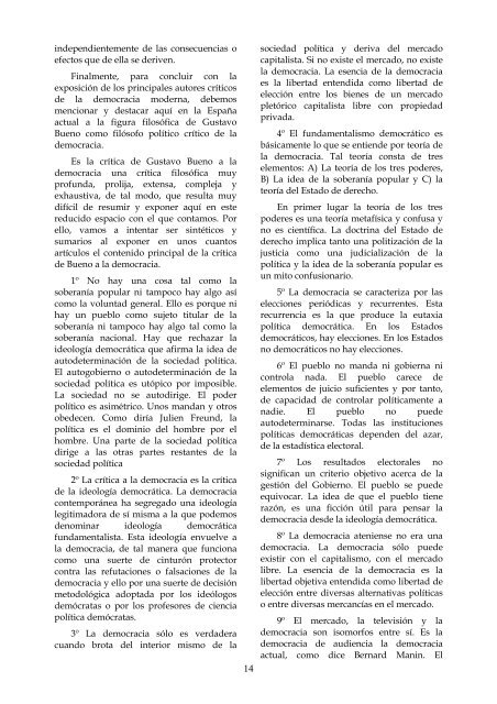 Elementos Nº 39 DEMOCRACIA I - El Manifiesto