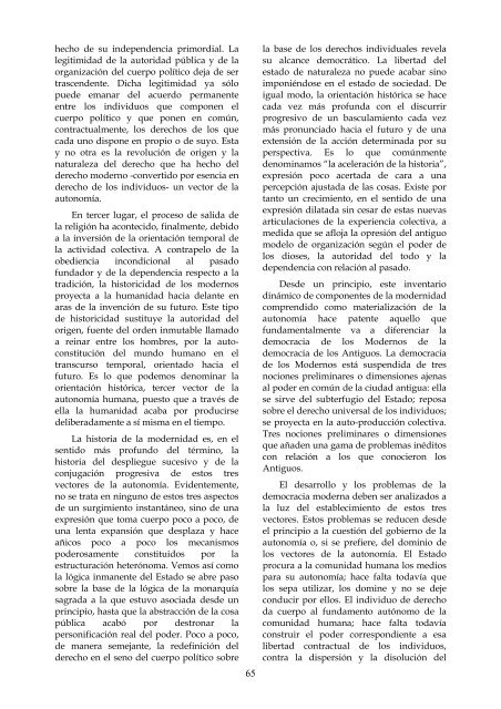 Elementos Nº 39 DEMOCRACIA I - El Manifiesto