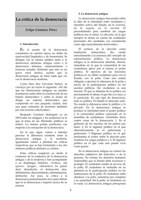 Elementos Nº 39 DEMOCRACIA I - El Manifiesto