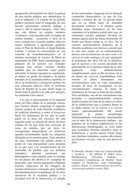 Elementos Nº 39 DEMOCRACIA I - El Manifiesto