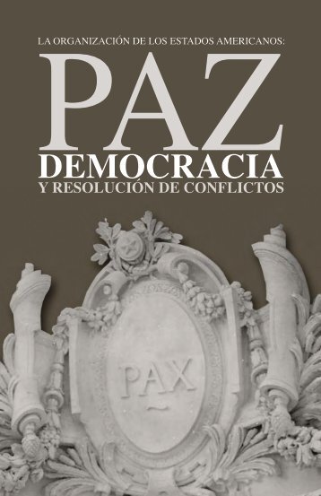 Paz, Democracia y Resolución de Conflictos