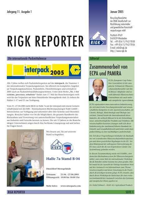 Reporter deutsch - RIGK