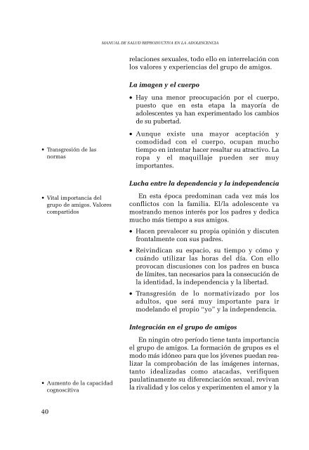 La adolescencia: consideraciones biológicas, psicológicas y sociales