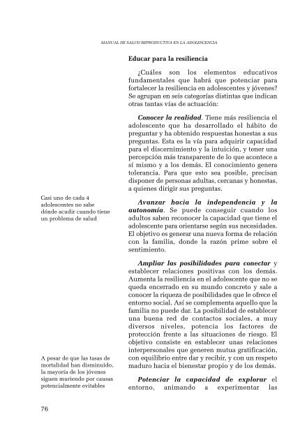 La adolescencia: consideraciones biológicas, psicológicas y sociales