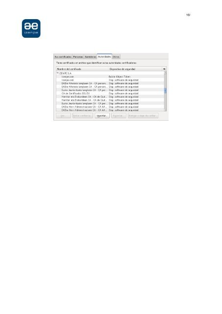 Certificado Digital Izenpe - Fedora 9