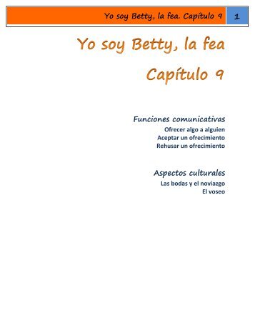 Yo soy Betty, la fea