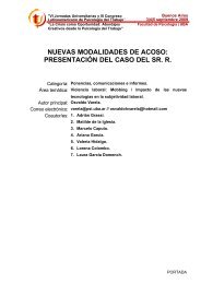 NUEVAS MODALIDADES DE ACOSO: - Universidad de Buenos Aires