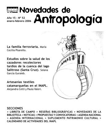 Novedades de Antropología - Instituto Nacional de Antropología y ...