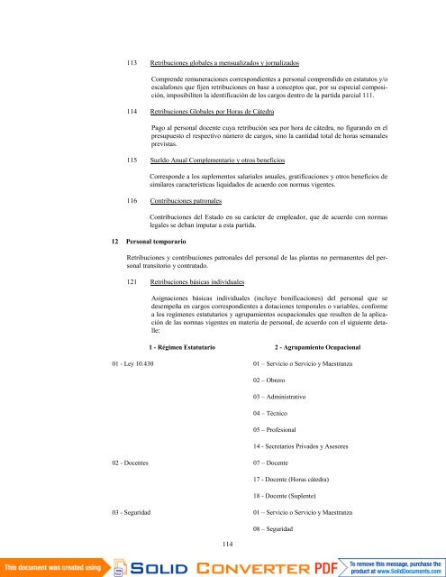 manual de clasificadores presupuestarios - Ministerio de Economía ...