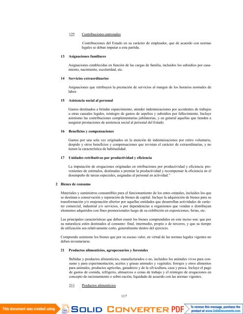 manual de clasificadores presupuestarios - Ministerio de Economía ...