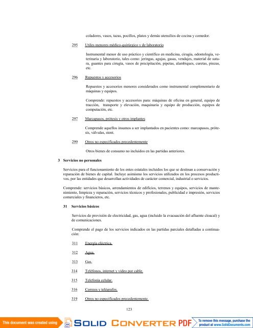 manual de clasificadores presupuestarios - Ministerio de Economía ...