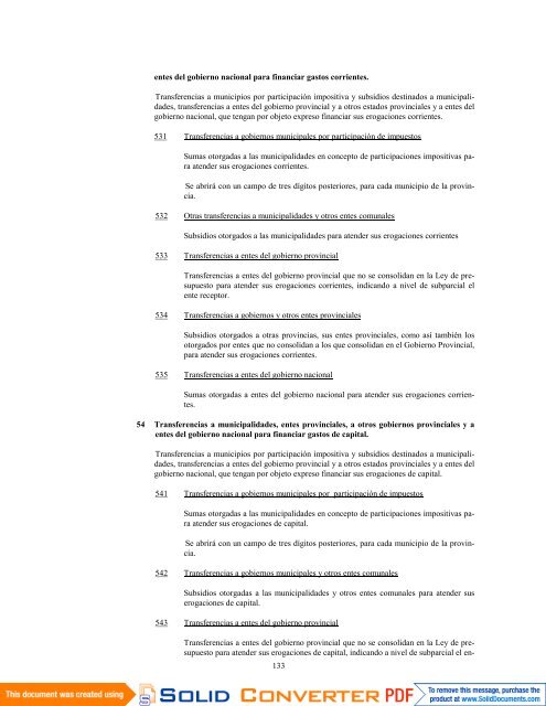 manual de clasificadores presupuestarios - Ministerio de Economía ...