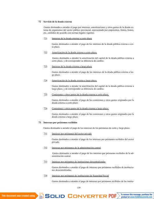 manual de clasificadores presupuestarios - Ministerio de Economía ...