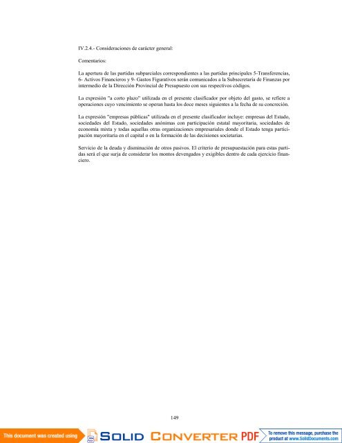 manual de clasificadores presupuestarios - Ministerio de Economía ...