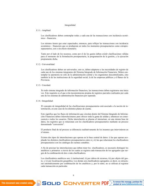 manual de clasificadores presupuestarios - Ministerio de Economía ...