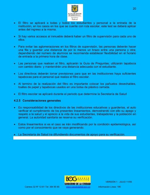 guías de prevención y control en materia del virus pandémico h1n1/09