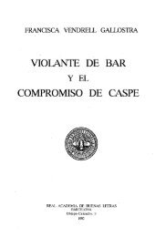 VIOLANTE DE BAR COMPROMISO DE CASPE