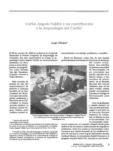 REVISTA DE LA UNIVERSIDAD DEL NORTE N°s 60 y 61 1