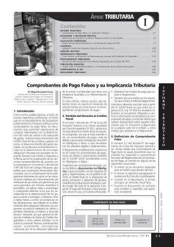 TRIBUTARIO ULTIMO - Revista Actualidad Empresarial