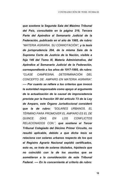 “CONTRADICCIÓN DE TESIS DE TRIBUNALES COLEGIADOS DE ...