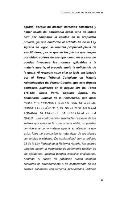 “CONTRADICCIÓN DE TESIS DE TRIBUNALES COLEGIADOS DE ...