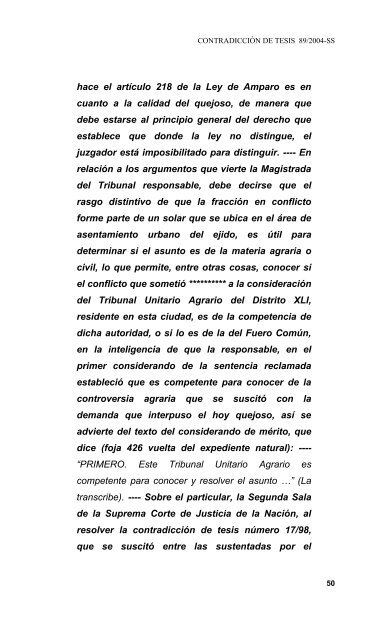 “CONTRADICCIÓN DE TESIS DE TRIBUNALES COLEGIADOS DE ...