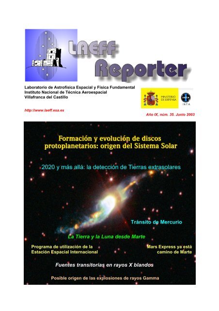 Primera Plana - Laboratorio de Astrofísica Espacial y Física ...