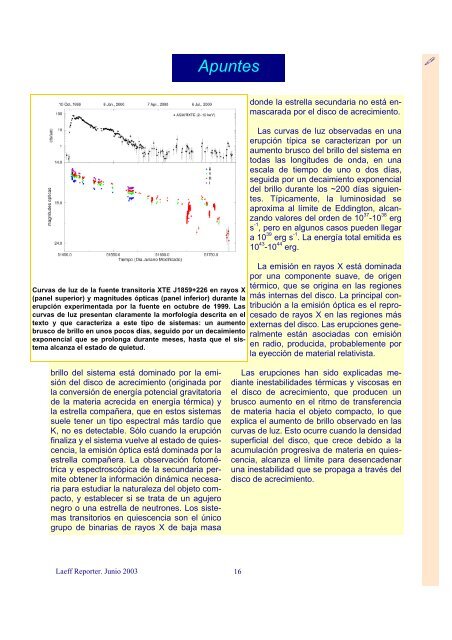 Primera Plana - Laboratorio de Astrofísica Espacial y Física ...