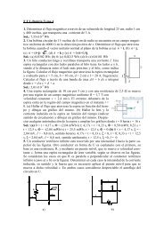 F.F.I.-Boletín Tema 4 1. Determinar el flujo magnético a través de un ...