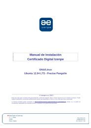 Guía de instalación de Certificado Digital IZENPE para Ubuntu 12.04