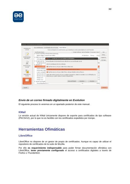 Guía de instalación de Certificado Digital IZENPE para Ubuntu 12.04