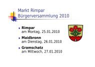 Vorschau - Markt Rimpar