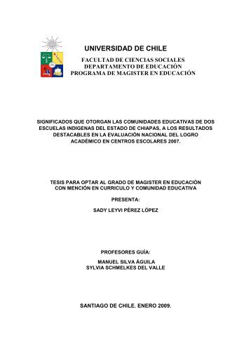 PROYECTO TESIS LISTO - Tesis Electrónicas Universidad de Chile