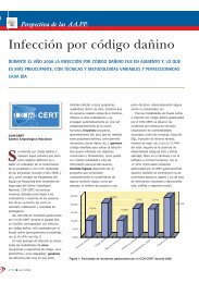 Infección por código dañino