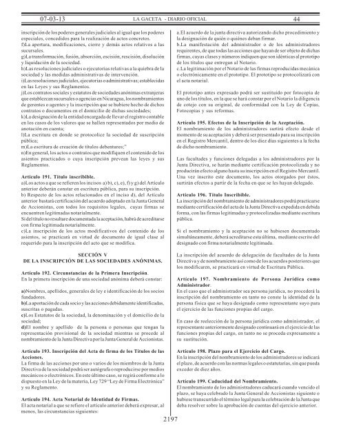 Decreto No. 13-2013- Reglamento Ley No. 698, Ley general de los ...